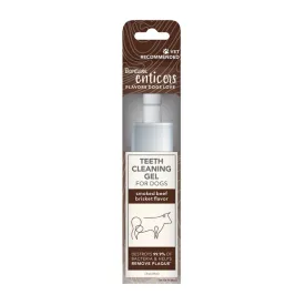 [15% OFF] Tropiclean Enticers Hickory Smoked Beef Brisket Teeth Cleaning Gel for Dogs 2oz