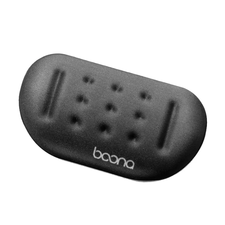 Baona Ergonomic Silicone Memory Foam Wrist Support Mouse and Keyboard Pad with Massage Holes