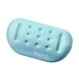 Baona Ergonomic Silicone Memory Foam Wrist Support Mouse and Keyboard Pad with Massage Holes