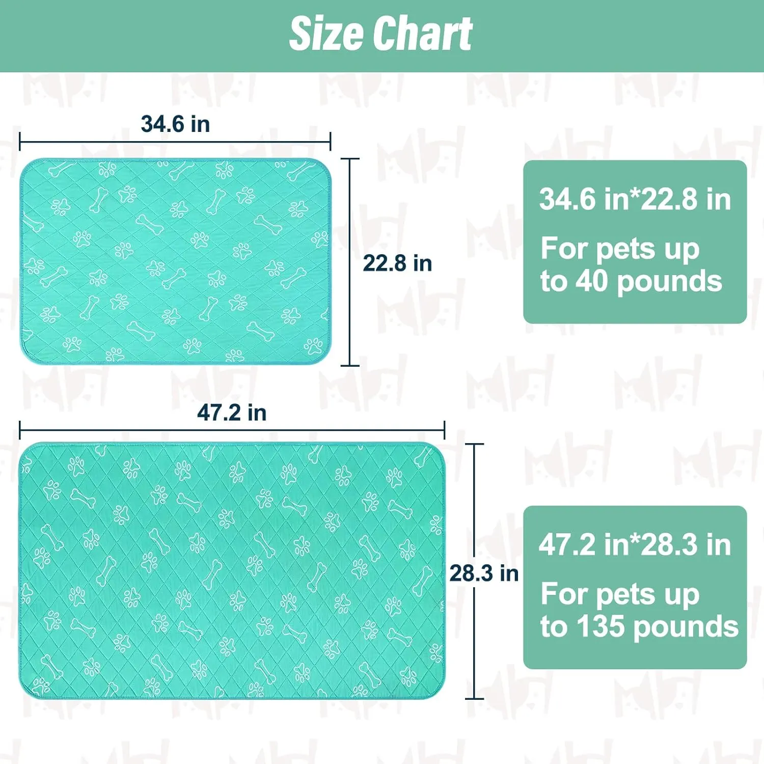 BEAUTYZOO Dog Cooling Mat-Cooling Mat for Dogs Cats in Summer Keep Cool QMAX>0.4, Washable, Non-Slip Portable Pet Cooling Pad for Grate Sofa Bed Outdoor, 23" x 35"