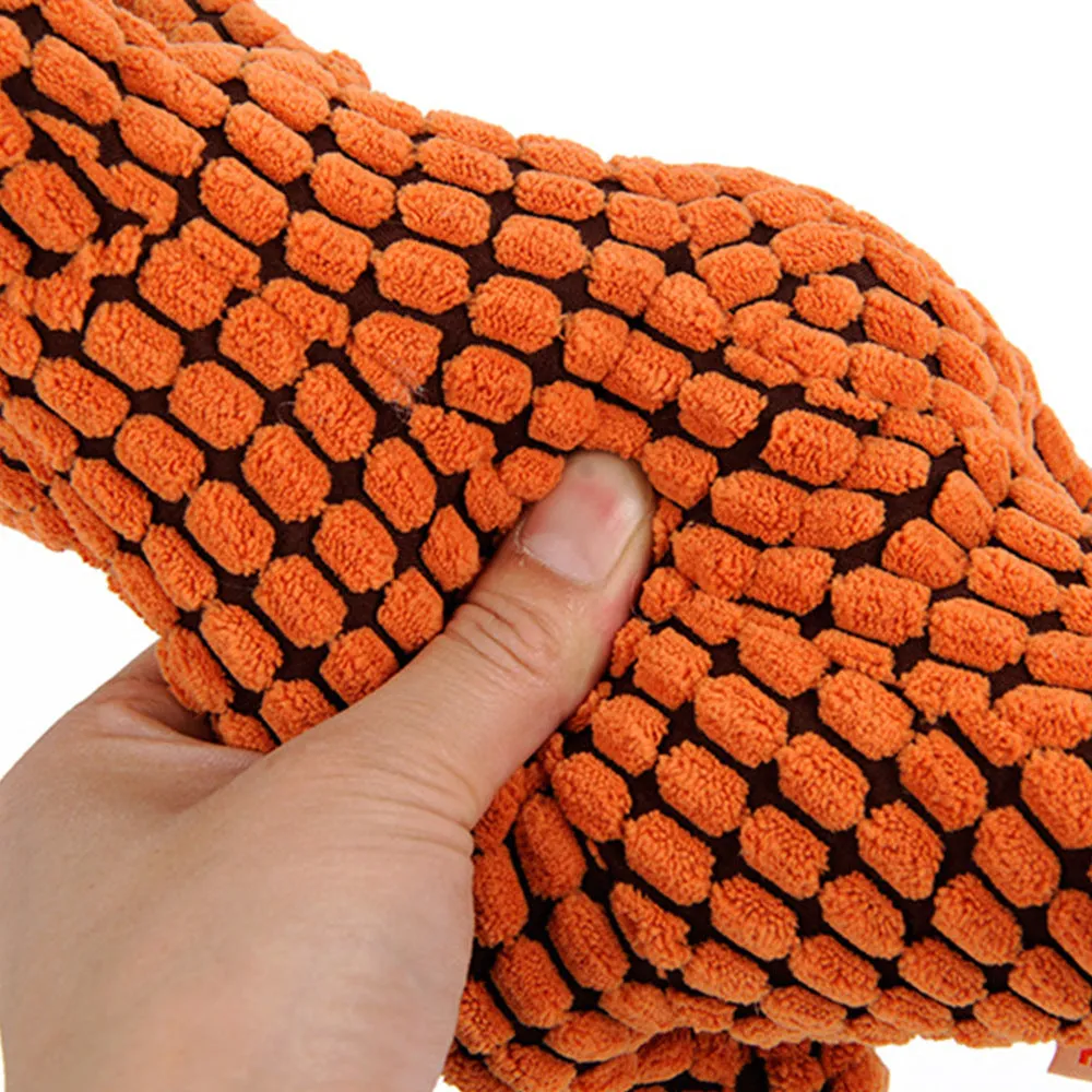 DinoChew: Plush Dinosaur Dog Toy with Squeaker – Perfect for Large Dogs & Chewers!
