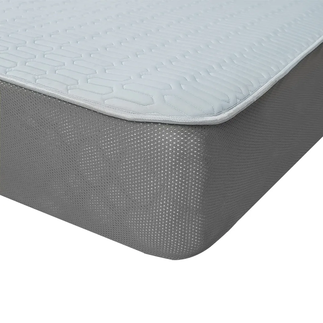 Double Dreamz Latex Cooling Bed Sheet Set Fitted 3pcs