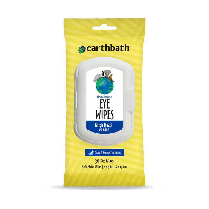 EarthBath - Hypoallergenic Eye Wipes for Pets