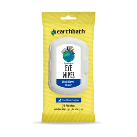 Earthbath Hypoallergenic Eye Wipes with Witch Hazel & Aloe