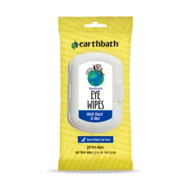 Earthbath Wipes Eye (Witch Hazel & Aloe) CLEARANCE FINAL SALE