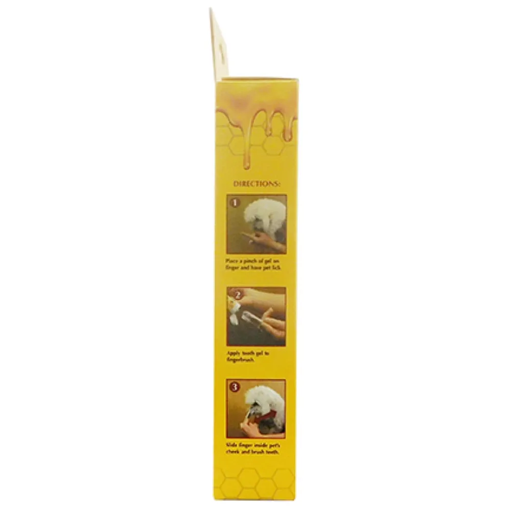 Ecobath Manuka Honey Pet Tooth Gel & Fingerbrush Kit