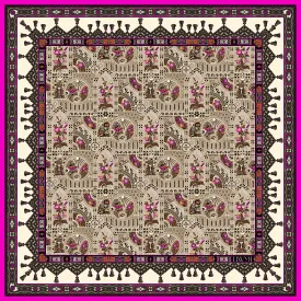 Elwyn Midnight Garden Bandana