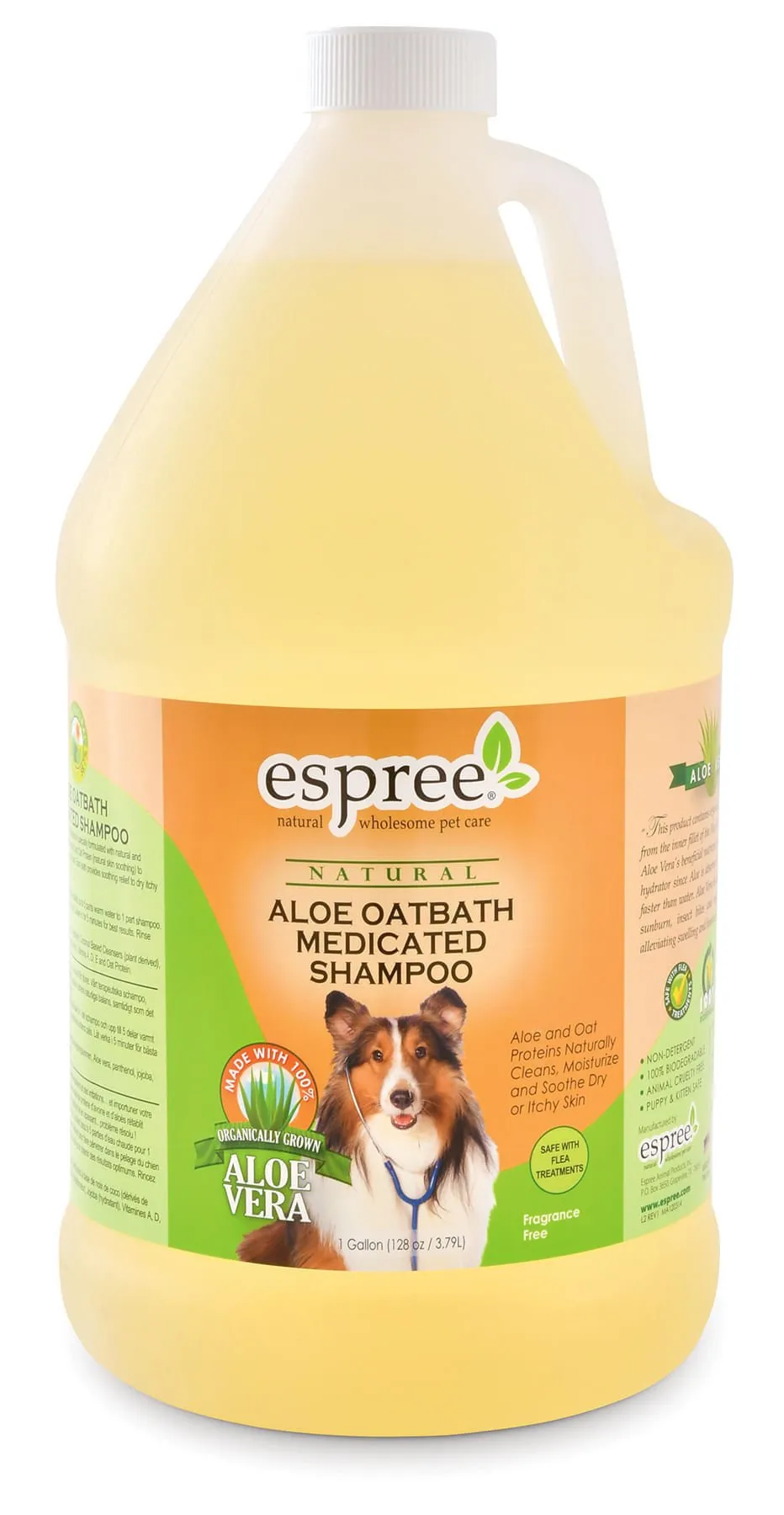 Espree Natural Aloe Oatbath Pet Shampoo