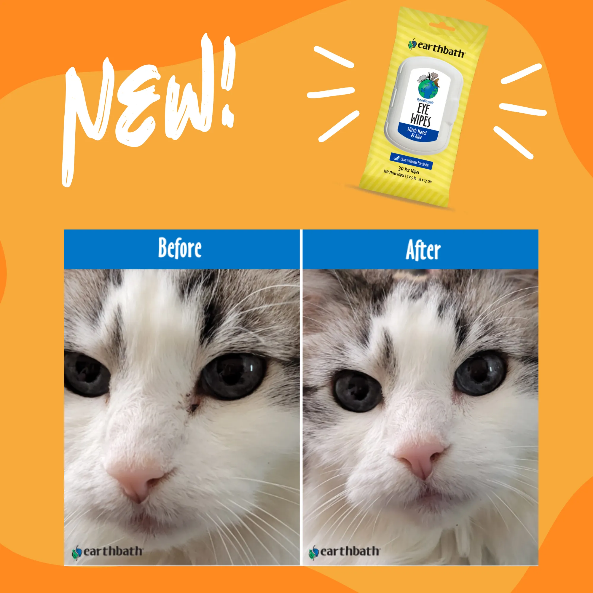 Hypoallergenic Eye Wipes