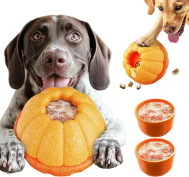 KADTC FrostLick FreezeLickChe Treat Tray Toys for Dogs Frozen DIY Dog Wet Food Mold Indoor Interactive Puppy Kibble Dispensing Toy Stuffable Durable Teething Crate Training Anxiety Relief Ball UV5