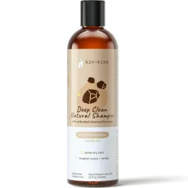 kin kind Deep Clean Natural Almond & Vanilla Shampoo for Dogs (12 oz)