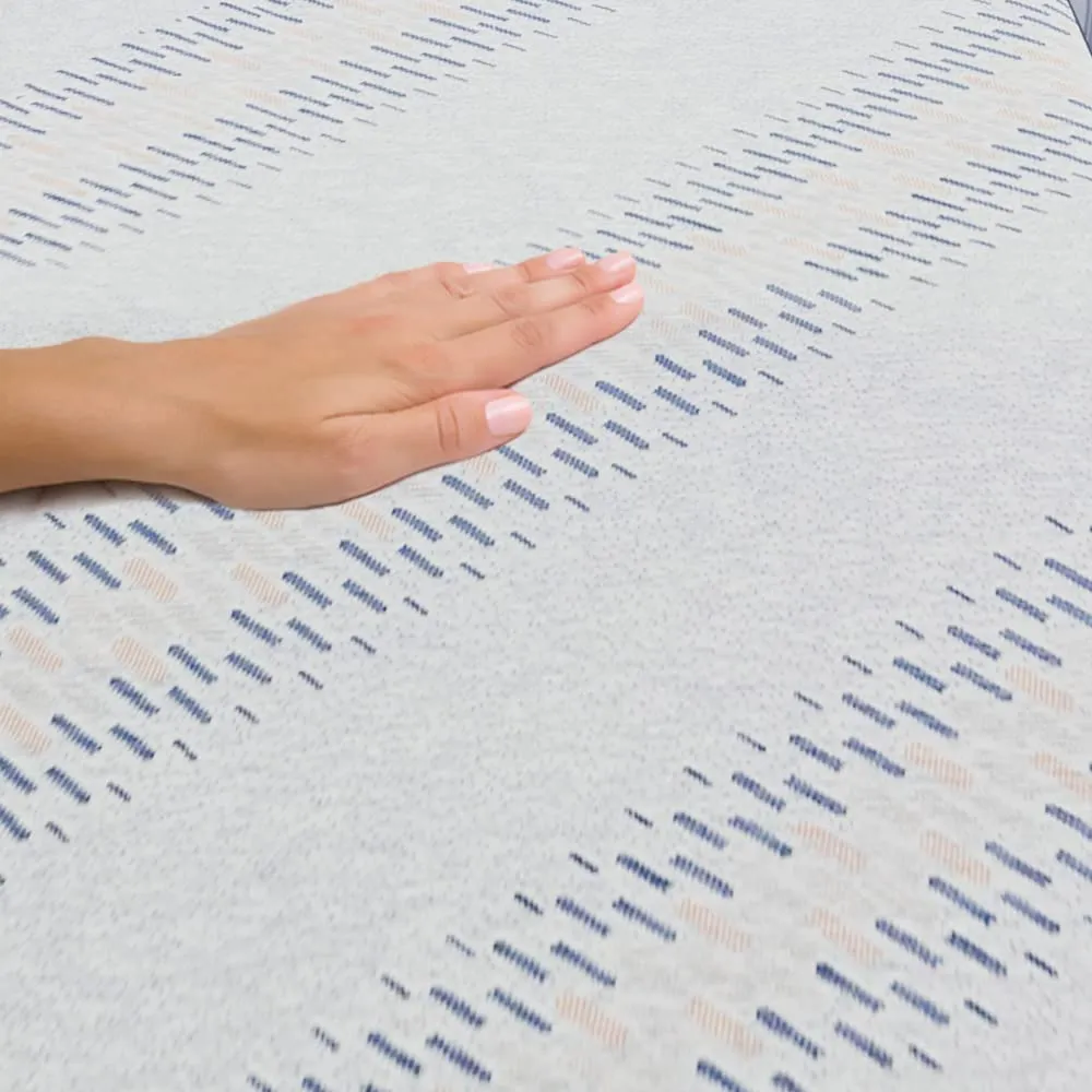 Livpure Smart Lumbar HR Foam Mattress| 3D Sleep Zones | Manufactured with Dow ComfortScience | Premium Certified Fabric |EGAPA Purifying Filter| Queen Bed (72x60x4) inches with Removal Zipper Cover