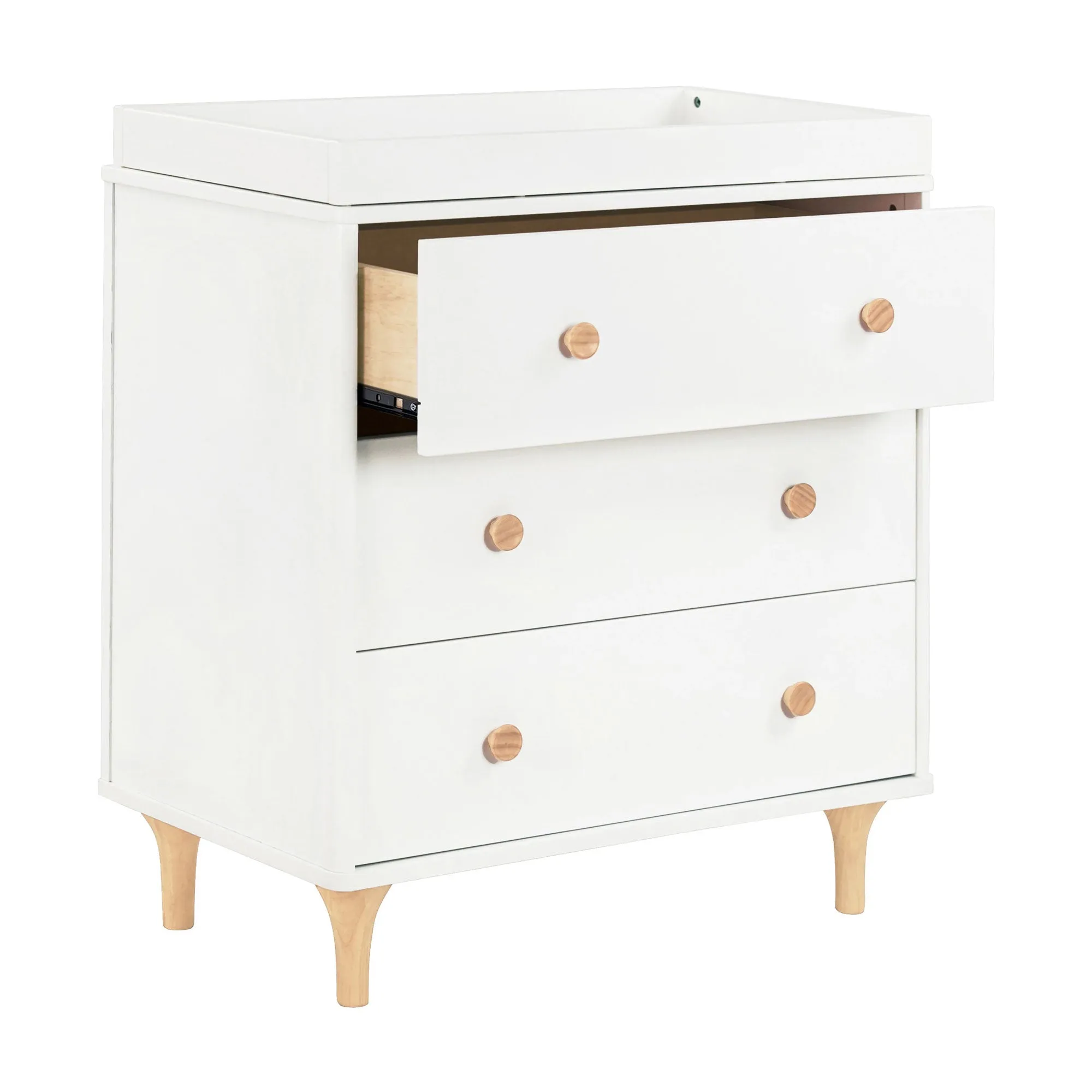 Lolly 3-Drawer Changer Dresser with Removable Changing Tray
