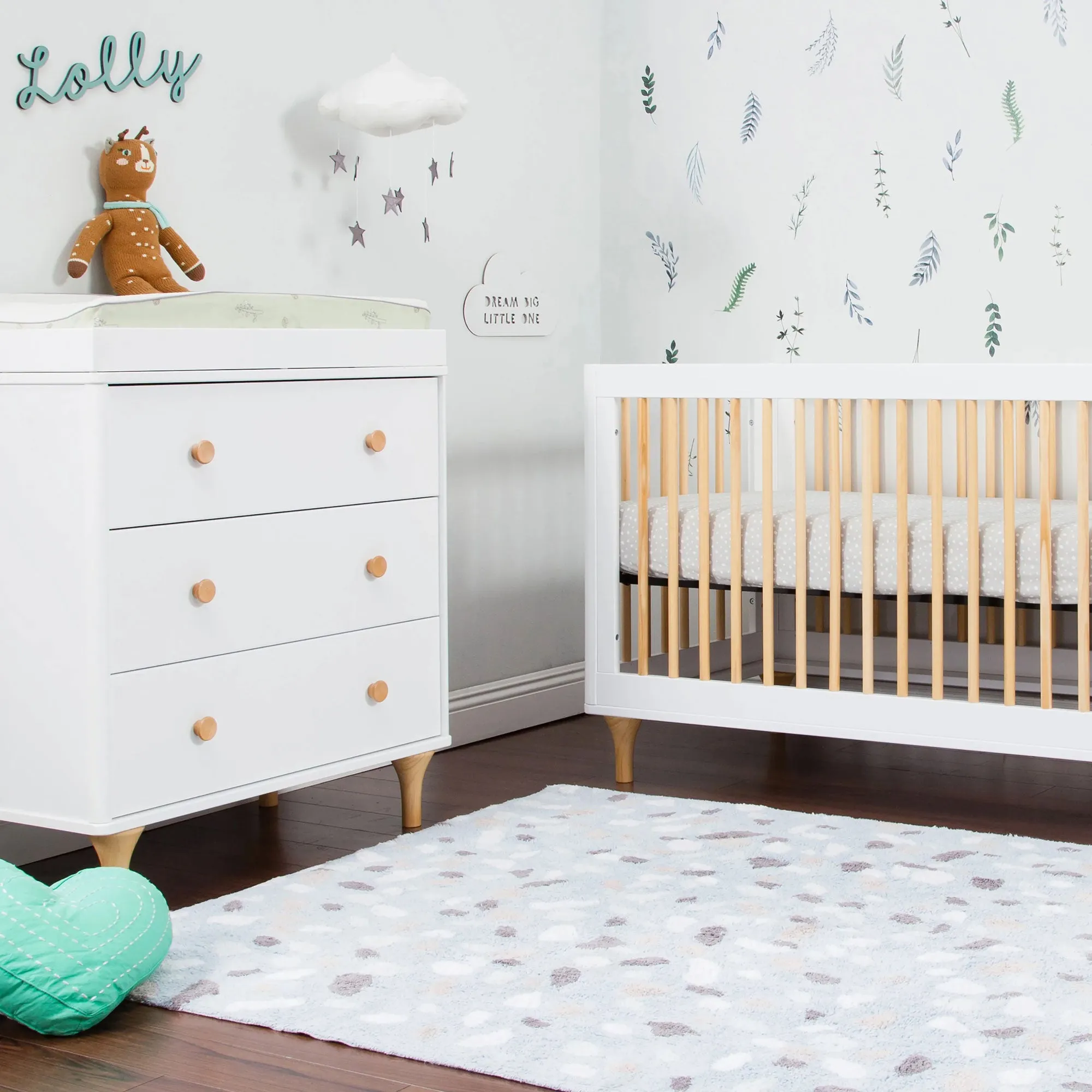 Lolly 3-Drawer Changer Dresser with Removable Changing Tray