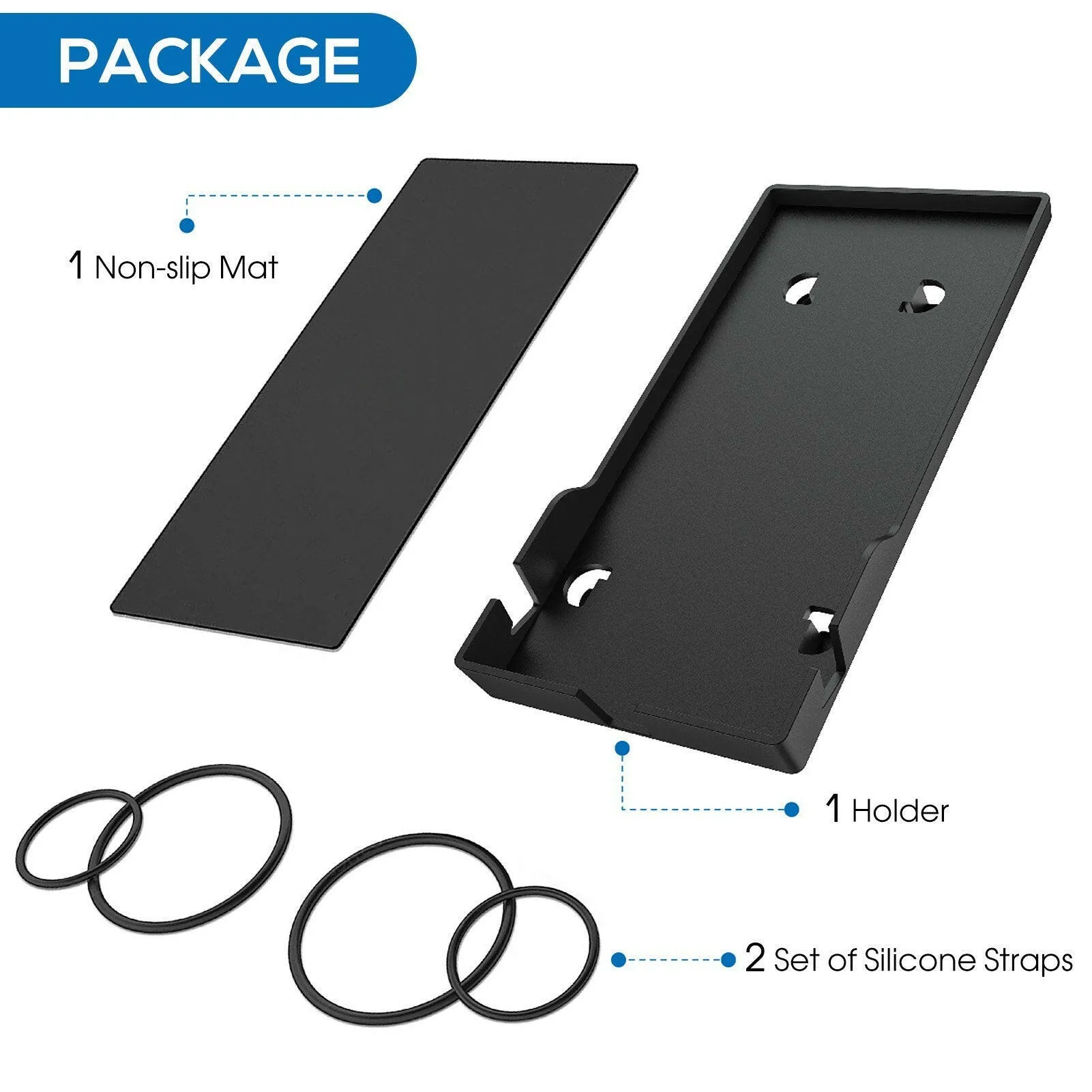 Mobile Phone Holder Replacement for Peloton Bike Tablet PC  Cell Phone  & Earphone Case Mount Tray with Charging Slot