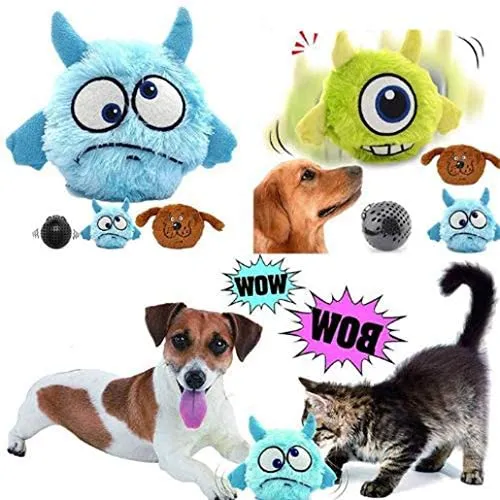 Monster Electric Dancing Plush Dog Toy – Soft & Interactive Fun for Dogs