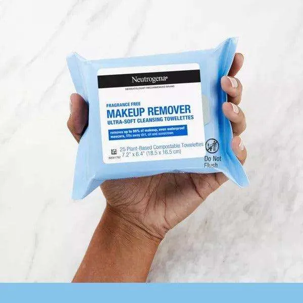 Neutrogena Makeup Remover Towelettes Fragrance Free - 2X25 ct