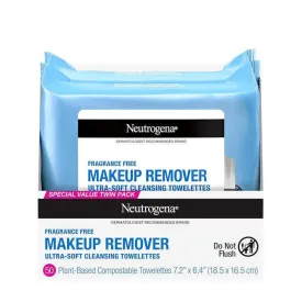 Neutrogena Makeup Remover Towelettes Fragrance Free - 2X25 ct