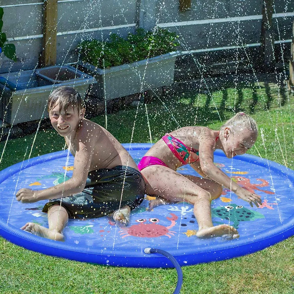 Ocean Sea Animals Splash Pad for Kids