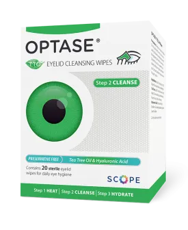 OPTASE® TTO Lid Wipes