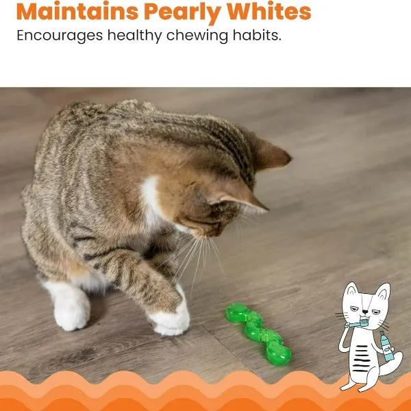 Petstages Orkakat Wiggle Worm Dental Cat Toy