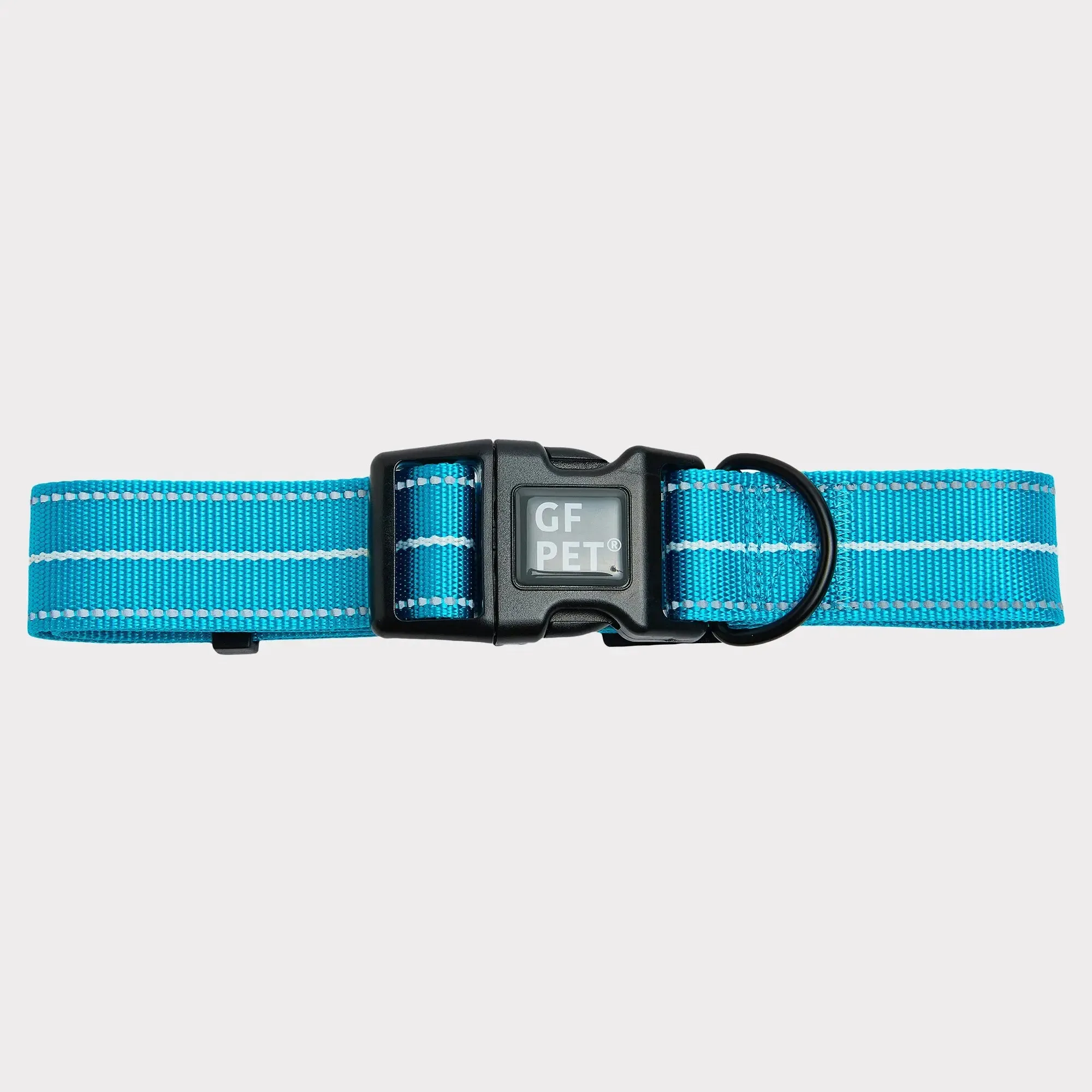 Reflective Dog Collar | Neon Blue