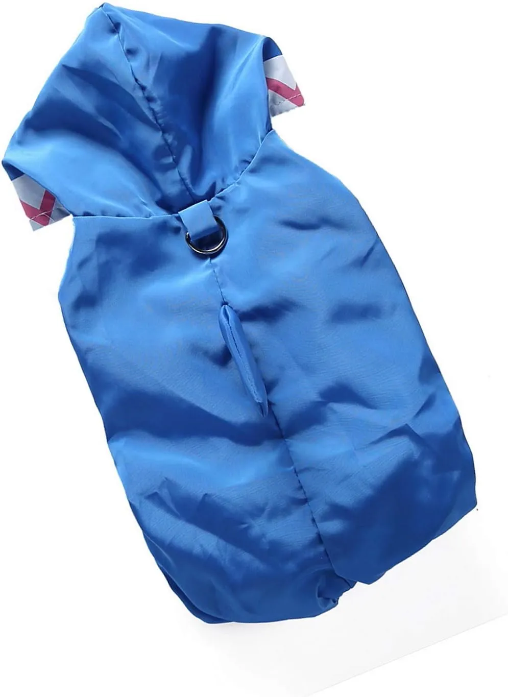 SELMAI Dog Raincoat with Hoodies Soft Mesh Elastic Band Four Legs Jumpsuit Outfits for Puppy Pet Cat Apparel Waterproof Rain Jacket Lightweight Outdoor Summer Rain Days Cold Weather Proof Blue XS