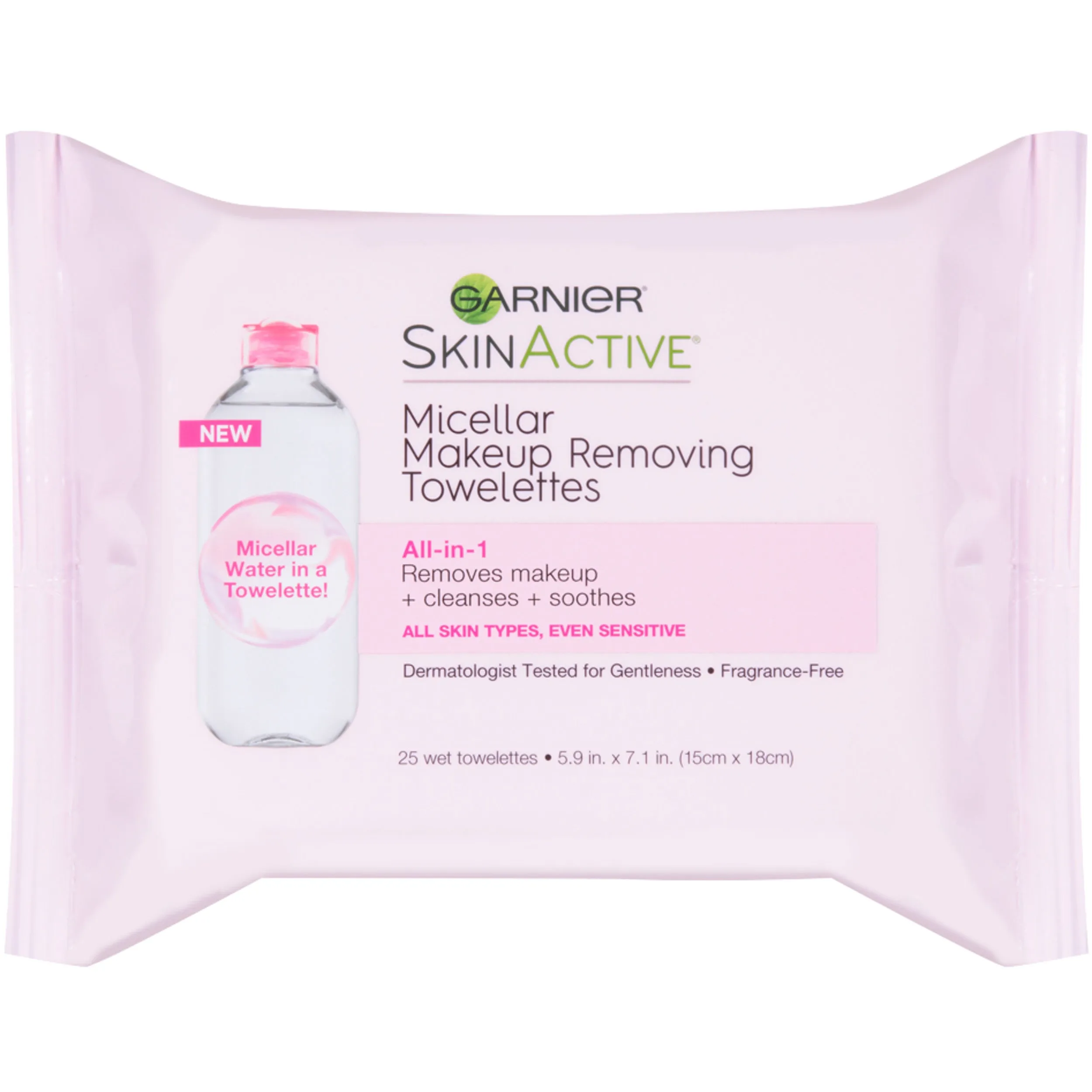 SkinActive Micellar Makeup Remover Wipes