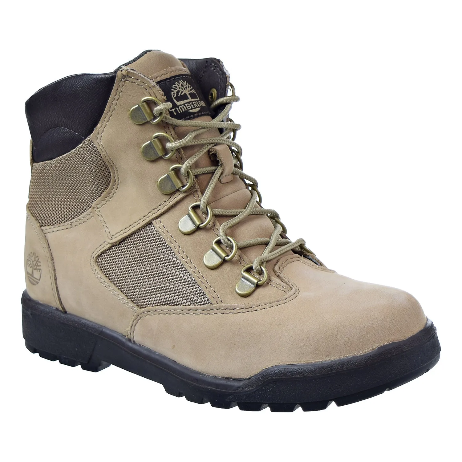 Timberland 6 Inch F/L Field Juniors Big Kids' Boots Beige