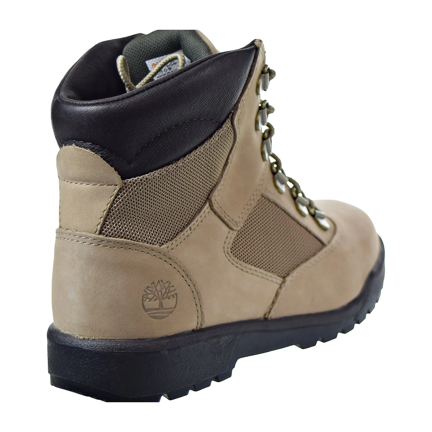 Timberland 6 Inch F/L Field Juniors Big Kids' Boots Beige