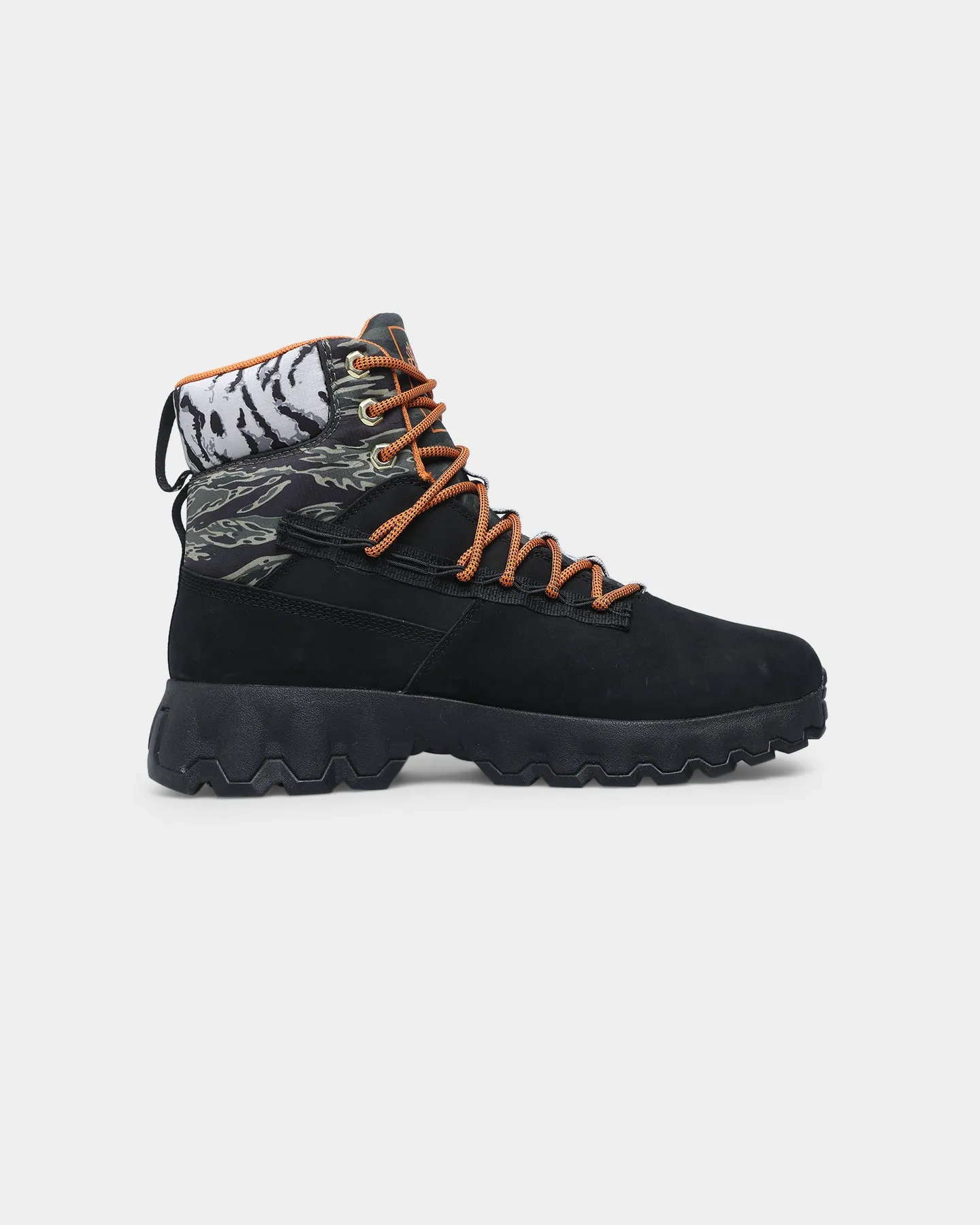 Timberland Green Stride Waterproof Edge Boots Black Nubuck