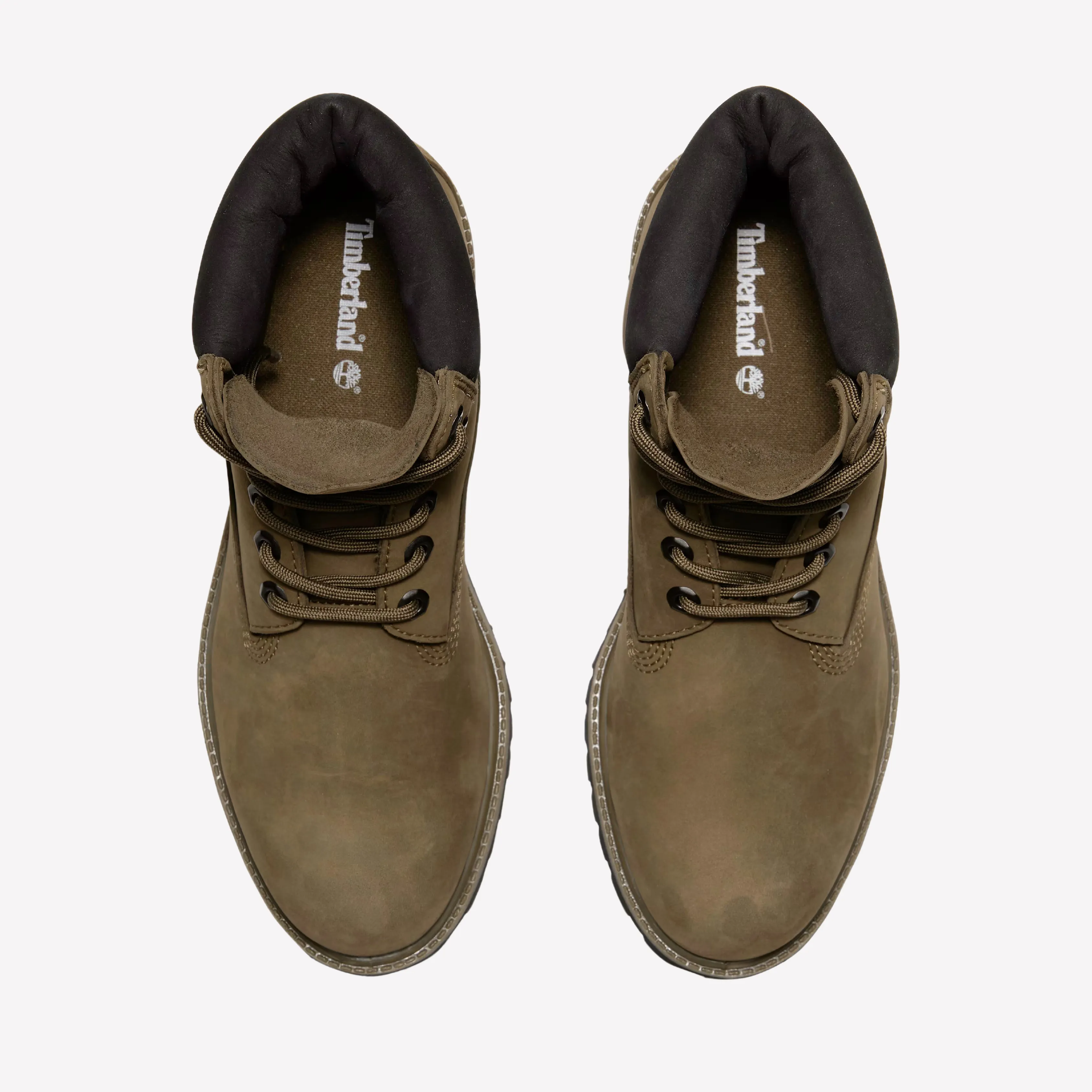 Timberland Men's Premium 6-In Waterproof - Olive Nubuck