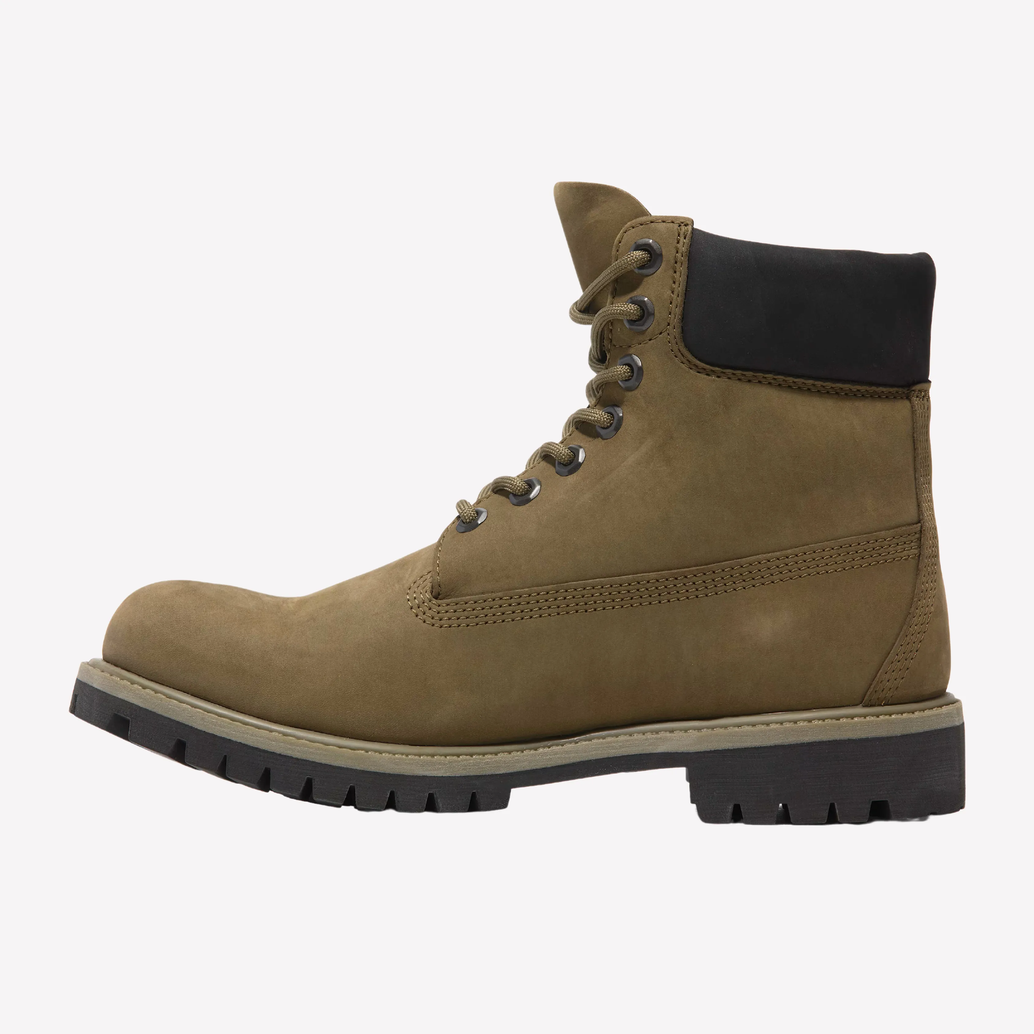 Timberland Men's Premium 6-In Waterproof - Olive Nubuck