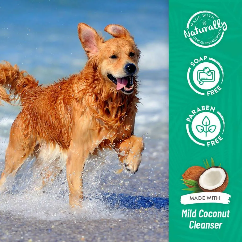 Tropiclean Oatmeal & Tea Tree Medicated Itch Relief Shampoo For Pets (20 oz)