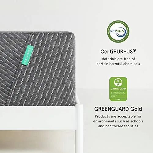 TUFT & NEEDLE 2020 Mint Twin Mattress - Extra Cooling Adaptive Foam with Ceramic Cooling Gel and Edge Support - Antimicrobial Protection Powered by HEIQ - CertiPUR-US - 100 Night Trial