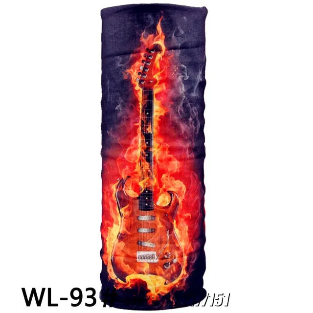Unisex Tube Scarf Riding Bandana Face Mask