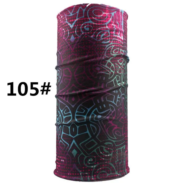 Unisex Tube Scarf Riding Bandana Face Mask