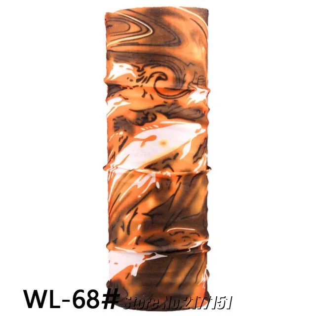 Unisex Tube Scarf Riding Bandana Face Mask