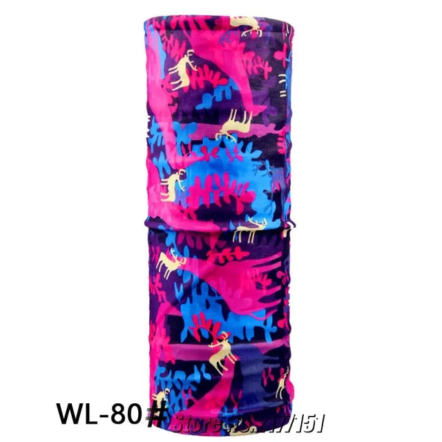 Unisex Tube Scarf Riding Bandana Face Mask