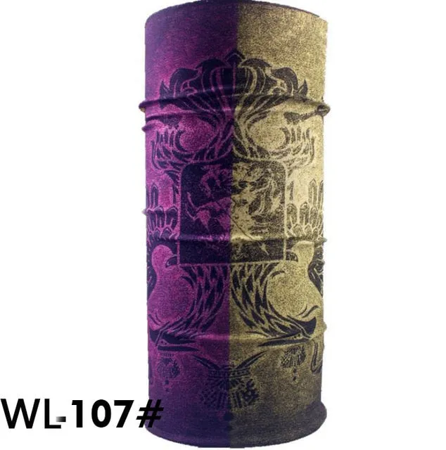 Unisex Tube Scarf Riding Bandana Face Mask