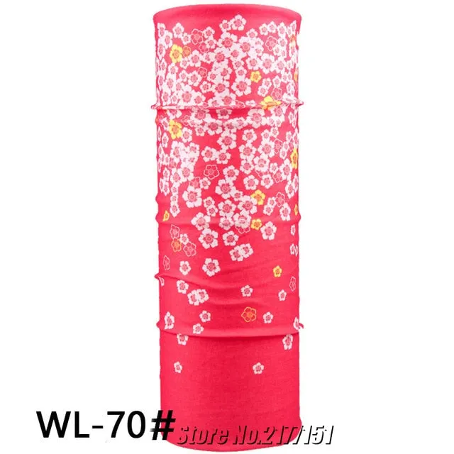 Unisex Tube Scarf Riding Bandana Face Mask
