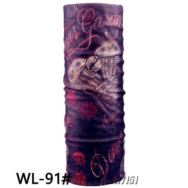 Unisex Tube Scarf Riding Bandana Face Mask
