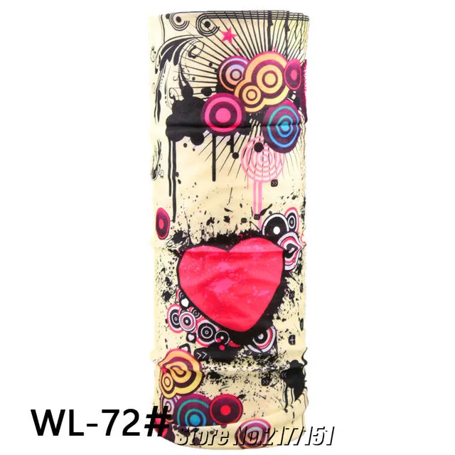 Unisex Tube Scarf Riding Bandana Face Mask