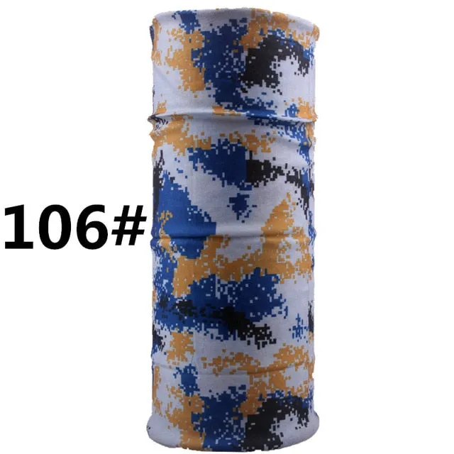 Unisex Tube Scarf Riding Bandana Face Mask