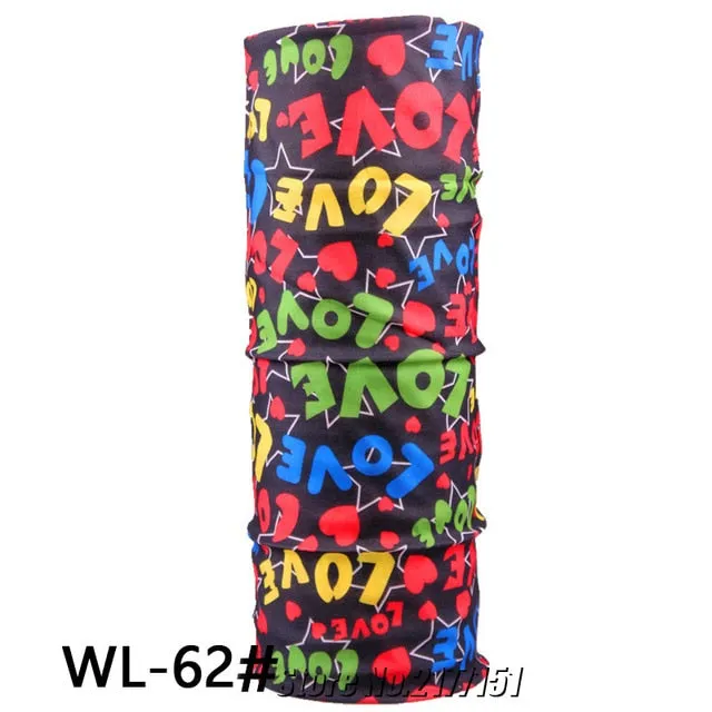 Unisex Tube Scarf Riding Bandana Face Mask