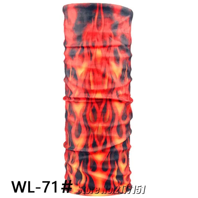 Unisex Tube Scarf Riding Bandana Face Mask