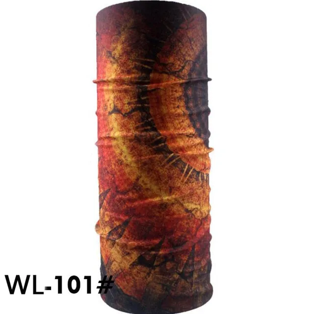 Unisex Tube Scarf Riding Bandana Face Mask