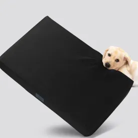 Veehoo Indestructible Dog Bed, 2025 Upgraded Chew Proof Dog Bed for Crate, Durable Chew Resistant XXL Pet Bed with Hidden Zipper, Waterproof Inner Liner, Removable Washable Cover