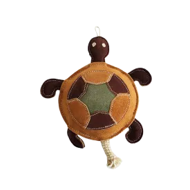 Vegan Patchwork Turtle Chew Toy